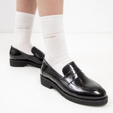 Women's leather shoes