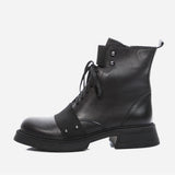 Women's leather shoes
