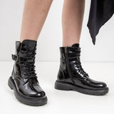 Women's leather shoes
