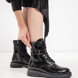 Women's leather shoes