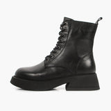 Women's leather shoes