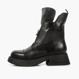 Women's leather shoes