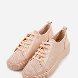 Women's leather casual shoes