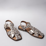 Women's leather sandals