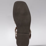Women's leather sandals