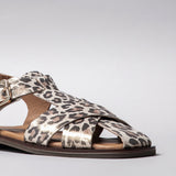 Women's leather sandals