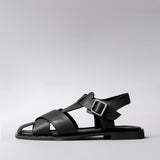 Women's leather sandals