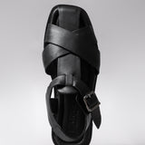 Women's leather sandals