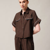 Women's short-sleeved shirt