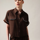 Women's short-sleeved shirt