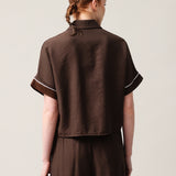 Women's short-sleeved shirt