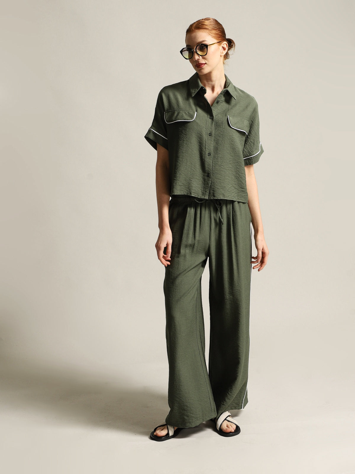 Women's short-sleeved shirt
