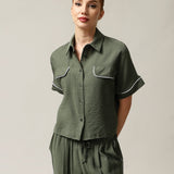 Women's short-sleeved shirt