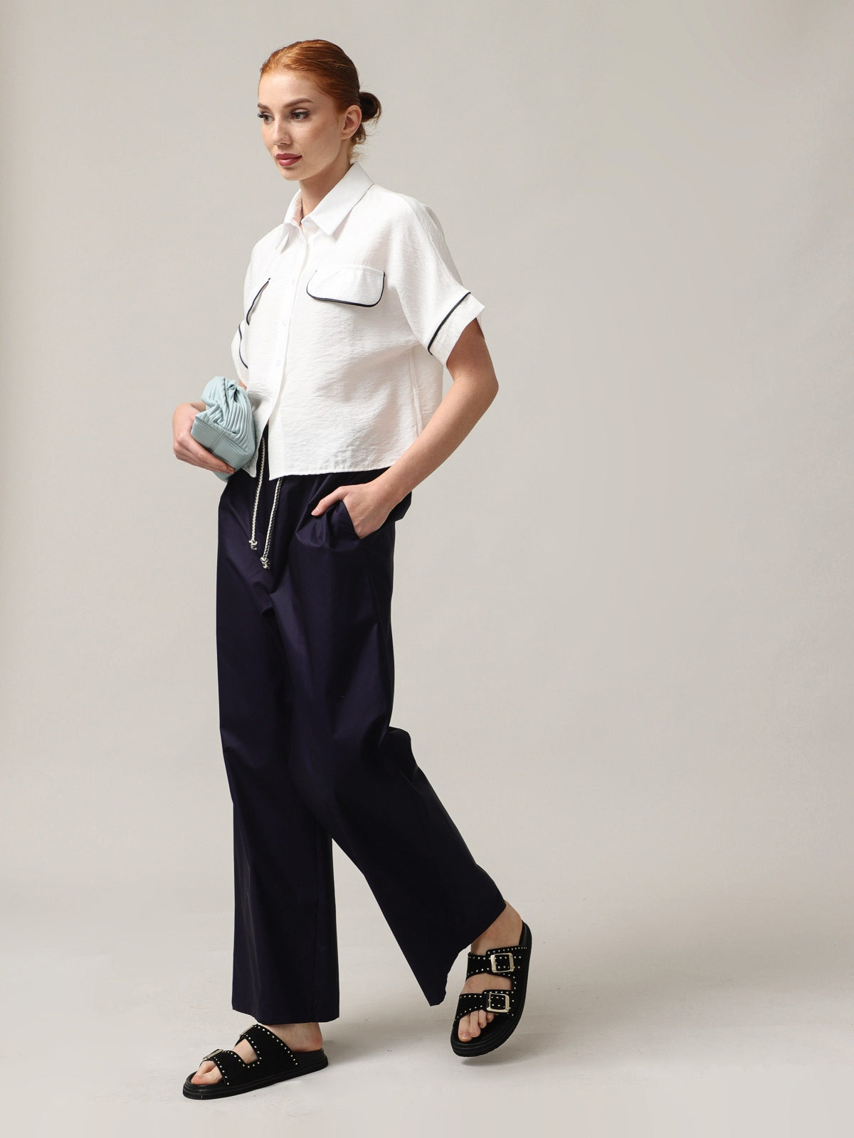 Women's short-sleeved shirt