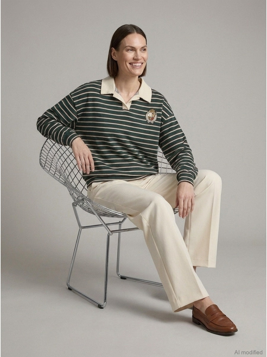 Women's long-sleeved blouse