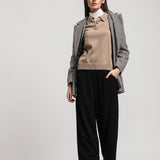 Women's jacket with belt
