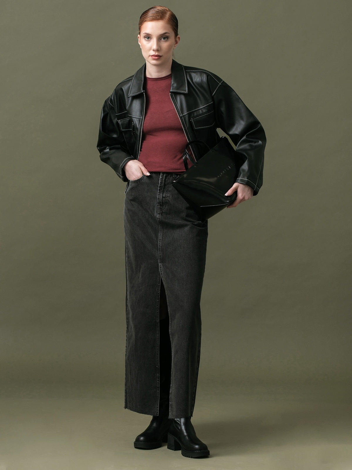 Women's blouse with cashmere