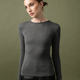 Women's blouse with cashmere