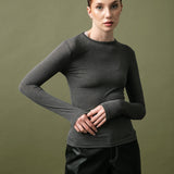 Women's blouse with cashmere