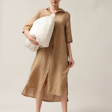 Women's linen dress