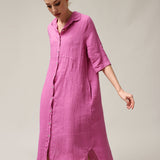 Women's linen dress