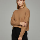 Women's jumper with baby alpaca wool