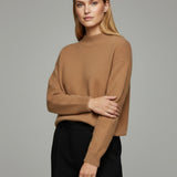 Women's jumper with baby alpaca wool