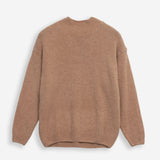 Women's jumper with baby alpaca wool