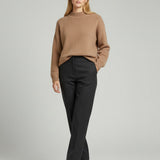 Women's jumper with baby alpaca wool