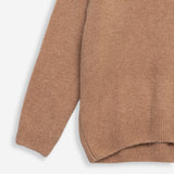 Women's jumper with baby alpaca wool