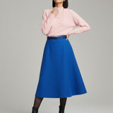 Women's jumper with baby alpaca wool