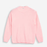 Women's jumper with baby alpaca wool