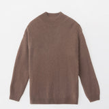 Women's jumper with baby alpaca wool