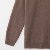 Women's jumper with baby alpaca wool