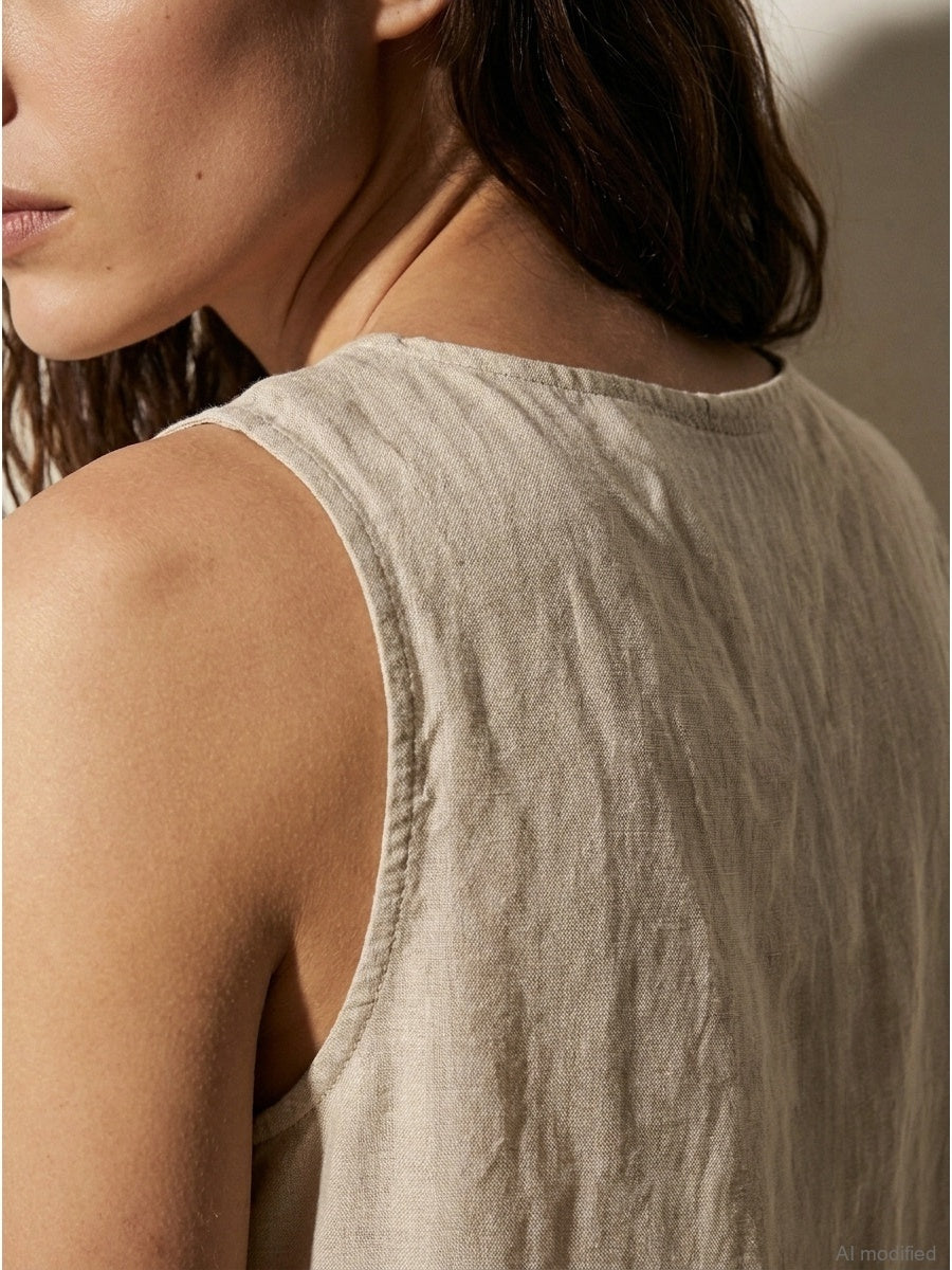 Women's dress, Capsule Collection, 100% linen