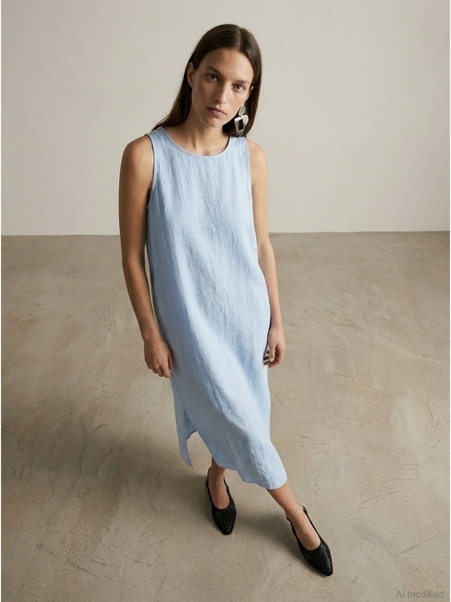 Women's dress, Capsule Collection, 100% linen