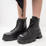 Women's leather shoes