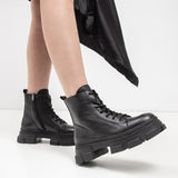 Women's leather shoes