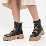 Women's leather shoes