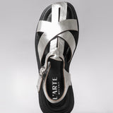 Women's leather sandals