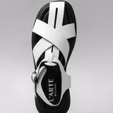 Women's leather sandals