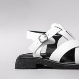 Women's leather sandals