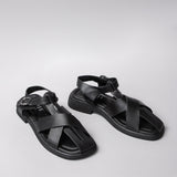 Women's leather sandals