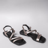 Women's leather sandals