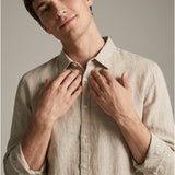 Men's linen shirt