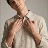 Men's linen shirt