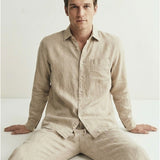 Men's linen trousers