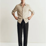 Men's linen trousers
