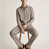Men's linen trousers