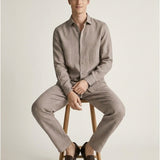 Men's linen trousers